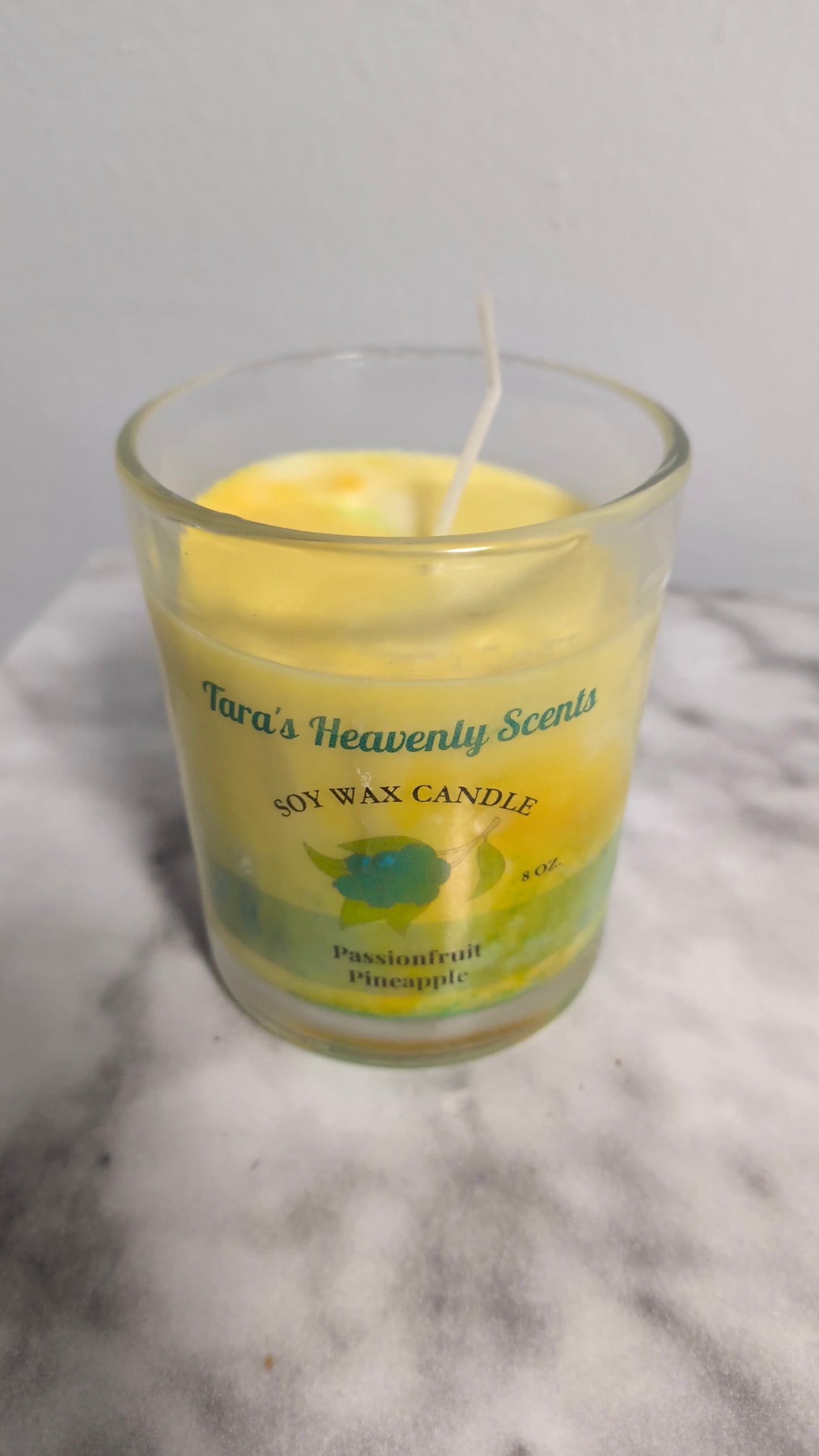 Passion fruit Pineapple Soy Wax Candle