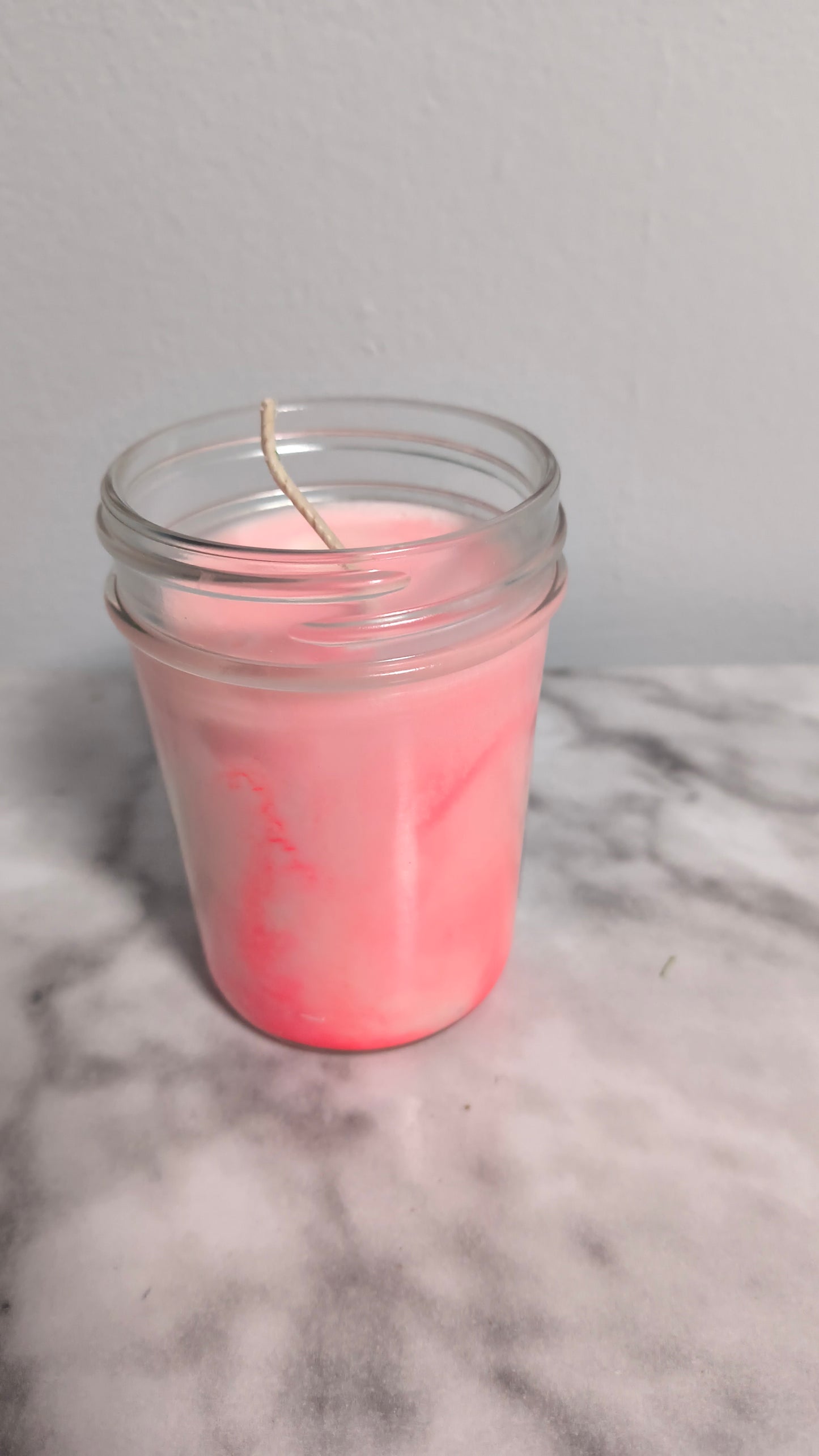 Mahogany Teak wood candle