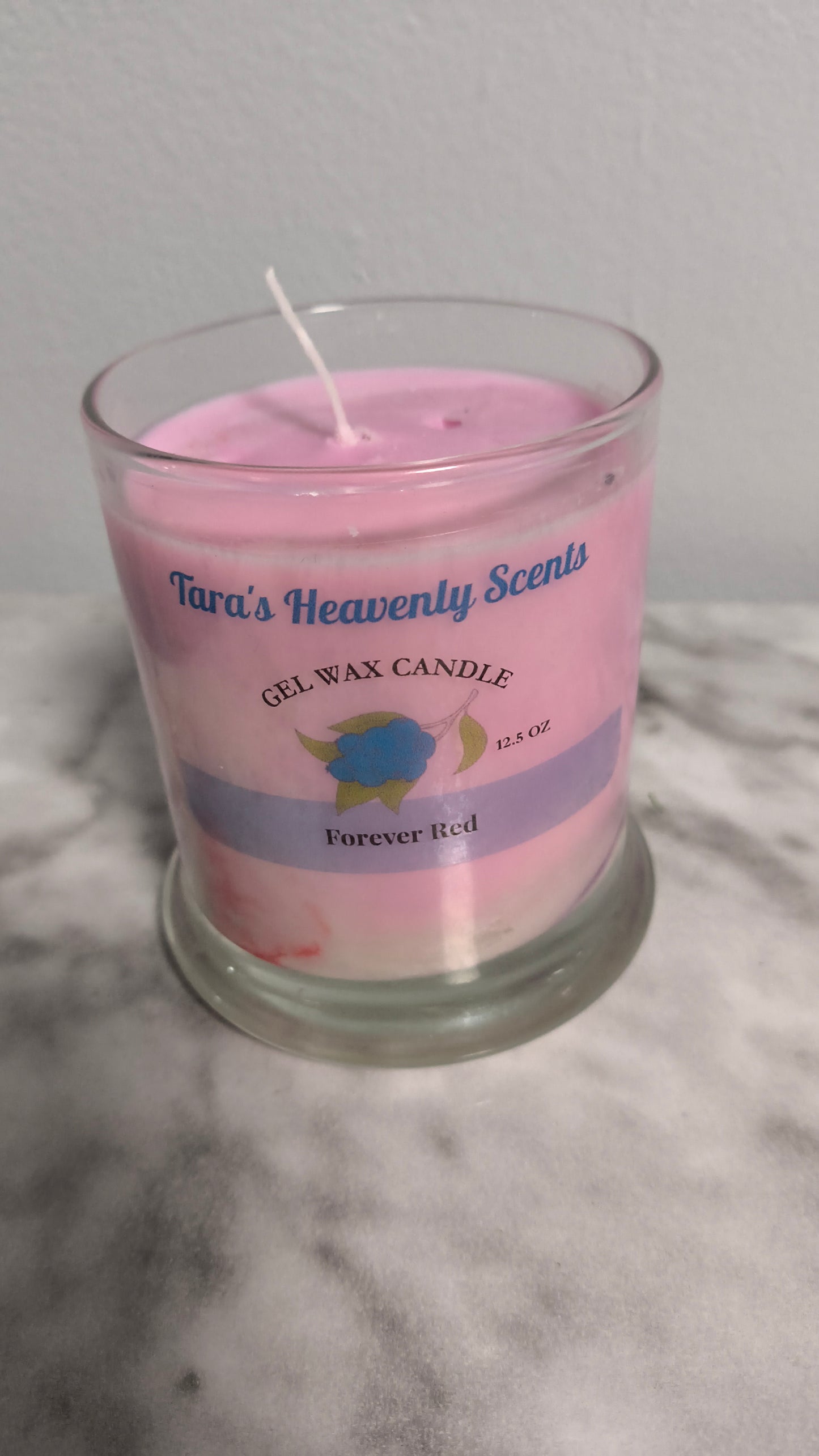 Forever Red Candle