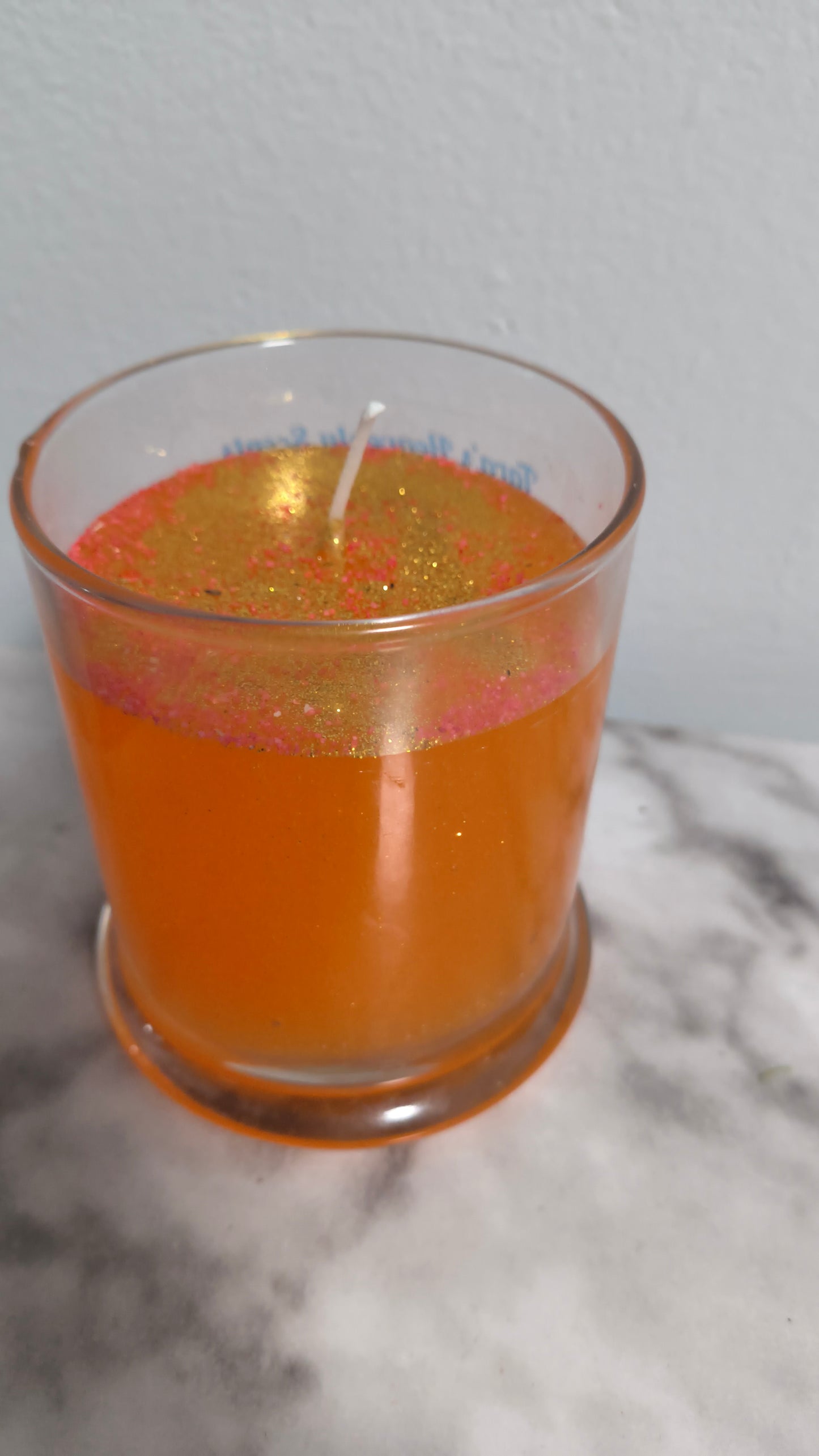 Orange Citrus Fragrance Gel Candle