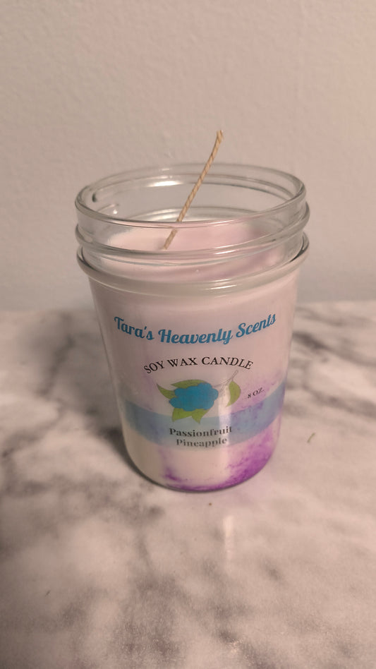 Passion fruit Pineapple Soy Candle