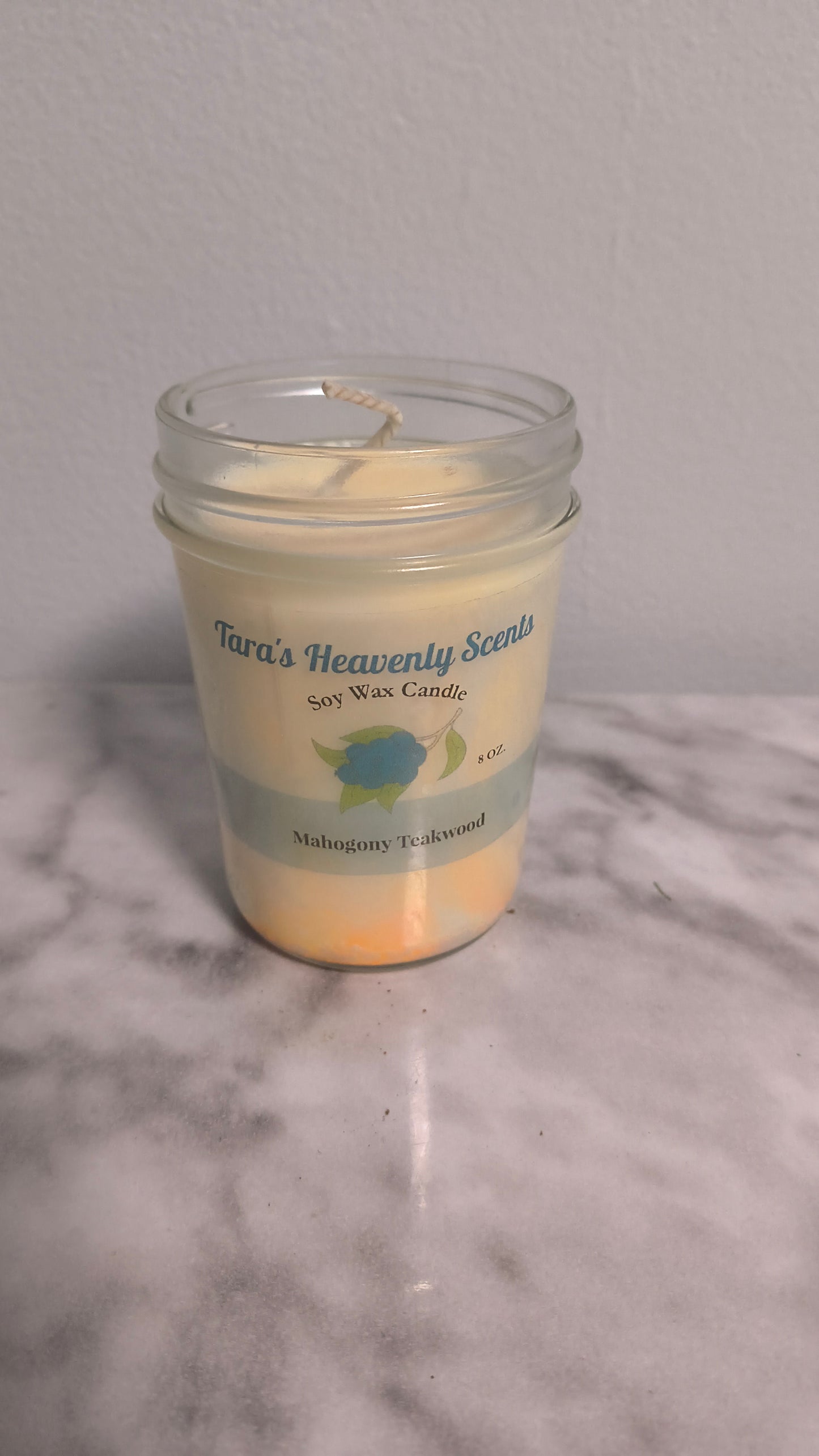 Mahogany Teakwood Candle