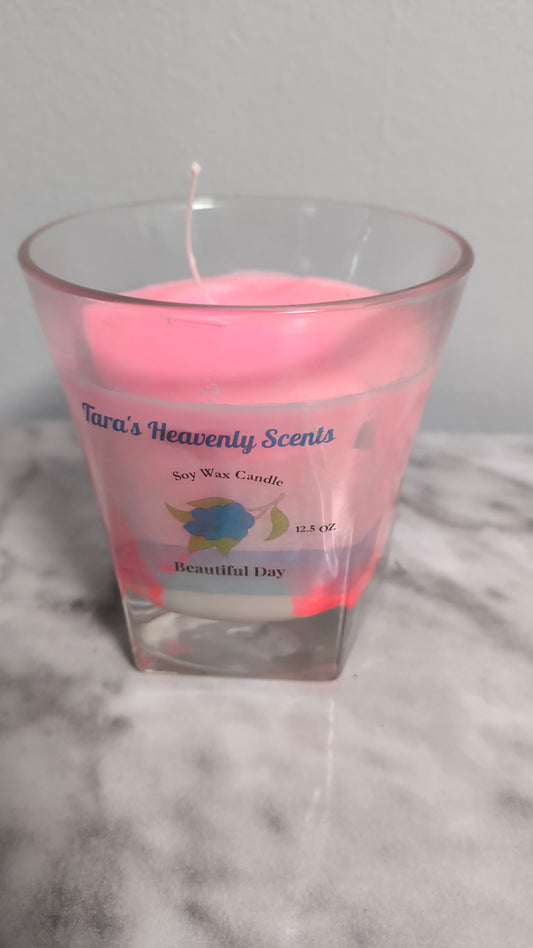Beautiful day candle