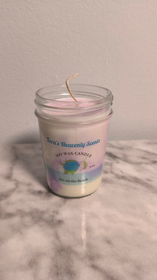 Sex on the beach candle