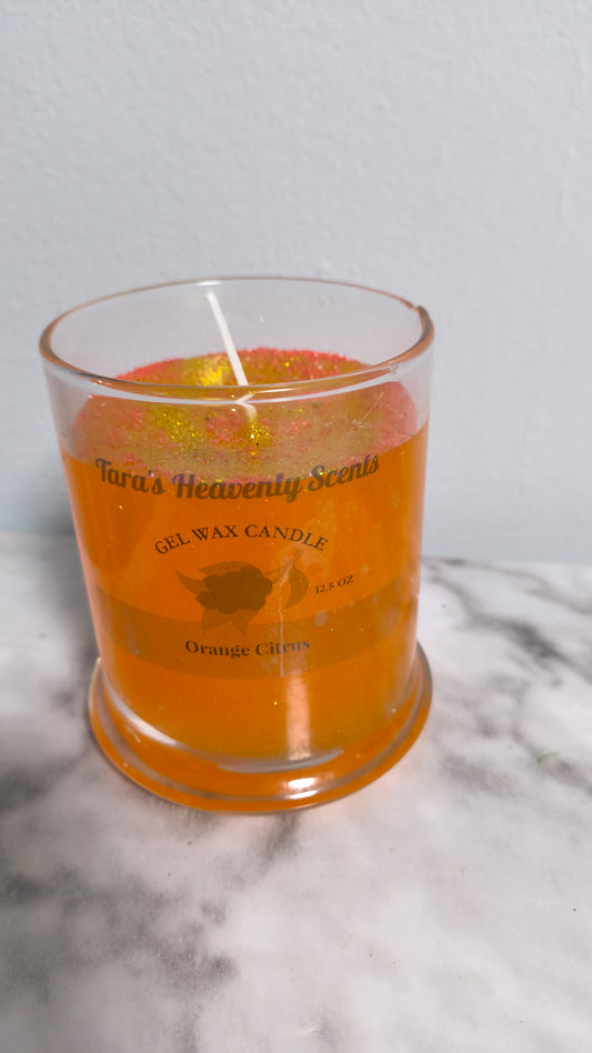 Orange Citrus Fragrance Gel Candle