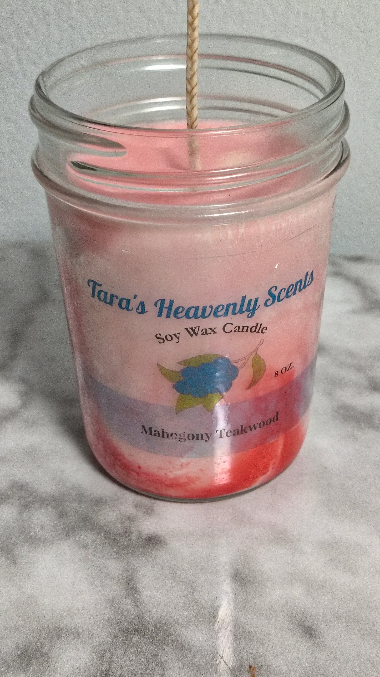 Mahogany Teakwood Soy Candle