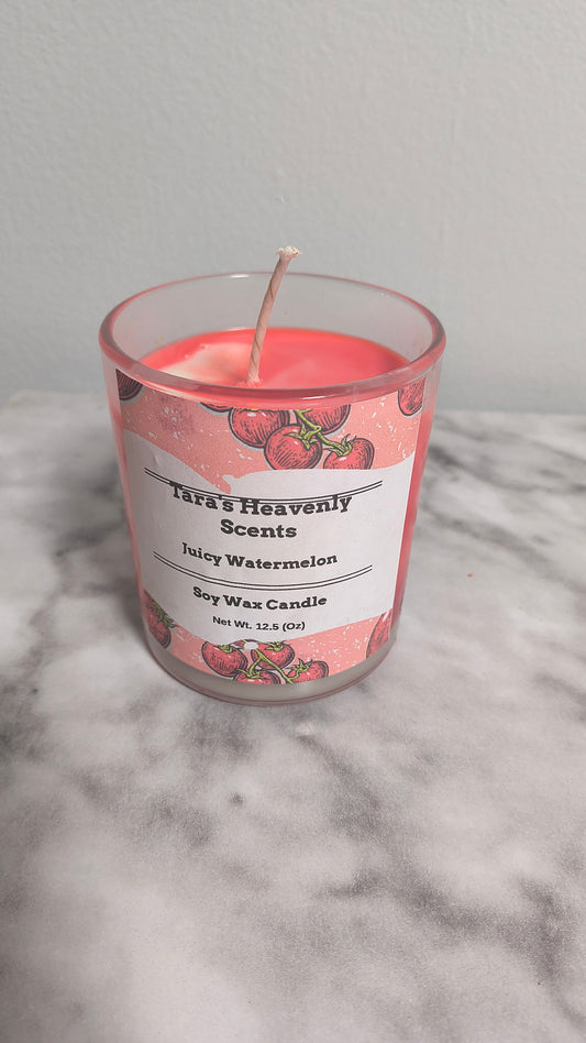 Juicy Watermelon Soy Candle